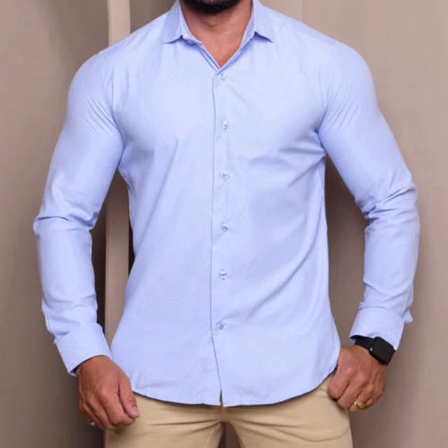 Camisa20Social20Slim20Fit20Masculina20Passa20Facil20Manga20longa20Premium20Envio20Imediato