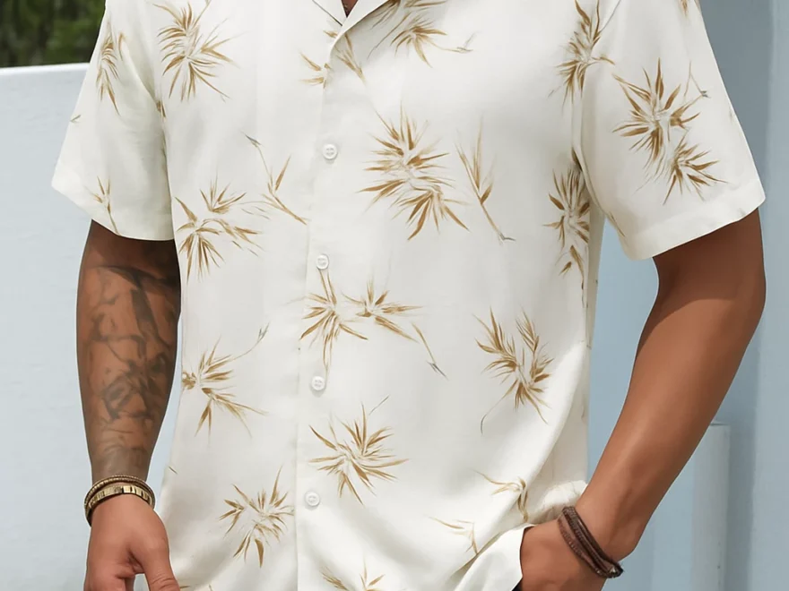 Camisas20Social20Floridas20Masculinas20ConfortC3A1vel20Havaiana20Estampadas 880x660