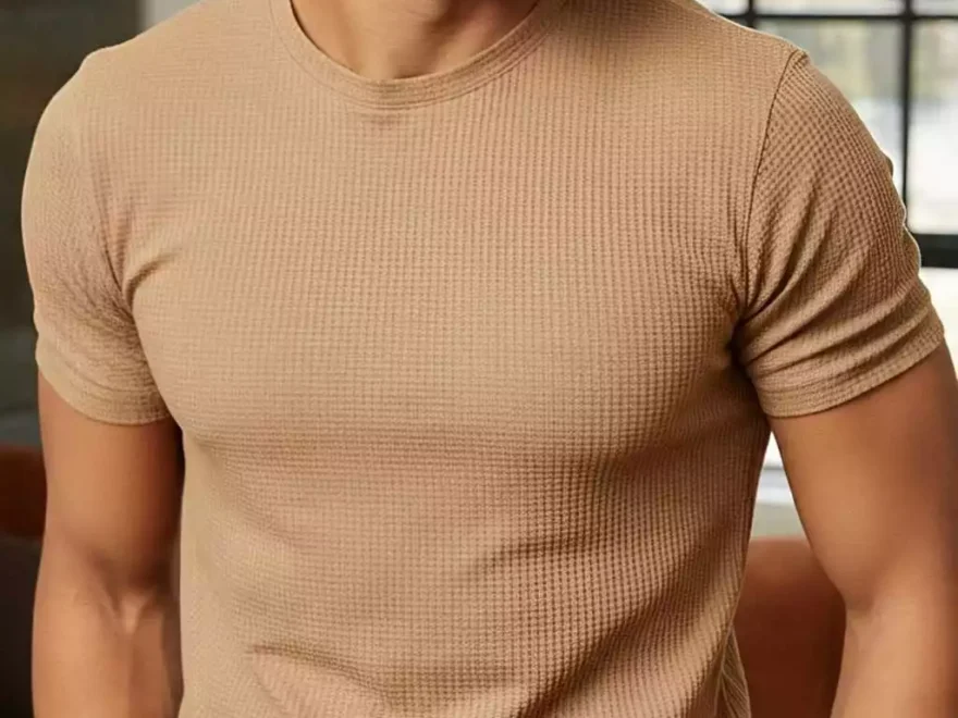 Camiseta20Texturizada20Casual20BC3A1sica20Reta20Texturizada20Malha20Premium 880x660